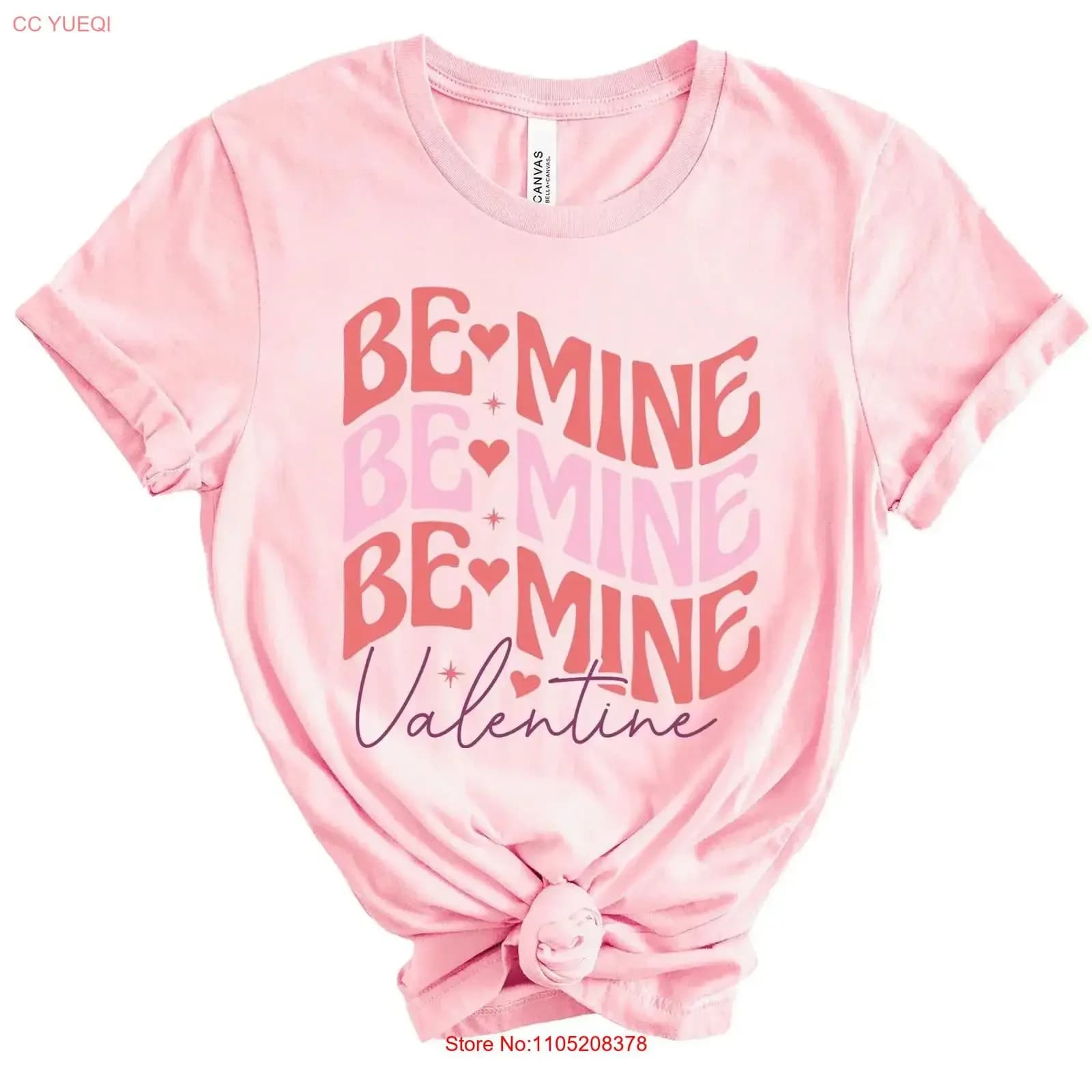 Be Mine Valentine T Shirt Coppie romantiche Abbigliamento vintage lavato Top da indossare tutti i giorni Comodo streetwear traspirante