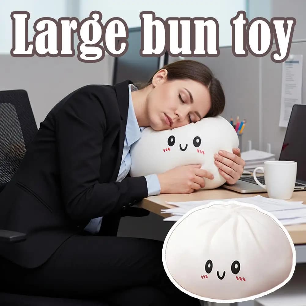 Grande cuscino per gnocchi Squish Palline antistress Agitarsi Giocattoli sensoriali Simulazione Cibo Squishy Panino Spremere Palla di pasta Regali