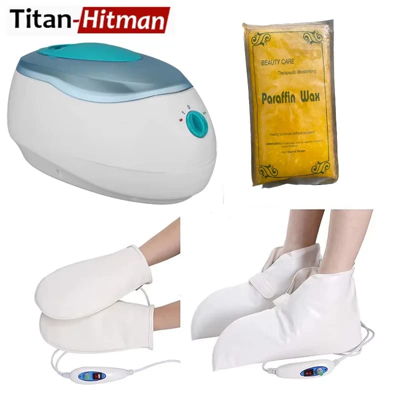Paraffin Machine Hand And Foot Wax Heater Moisturizing Set For Arthritis Automatic Timed Insulation Paraffin Hand Wax Machine