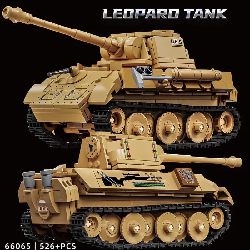 Modellino di carro armato pesante Tiger della seconda guerra mondiale, giocattolo da costruire, regalo di compleanno per ragazzi, ornamento militare.