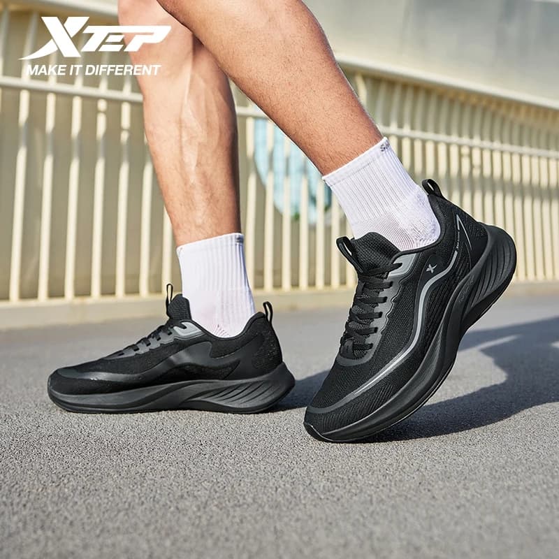 Xtep Cloud Wing ET Scarpe da corsa per uomo Leggero Morbido Traspirante Supporto ammortizzante Scarpe da ginnastica comode 875319110040