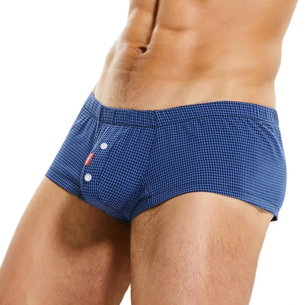 Boxer SEOBEAN intimo da uomo Boxer pantaloncini freccia mutandine Home Lounge pantaloncini scozzesi mutande traspiranti pantaloni da notte da uomo