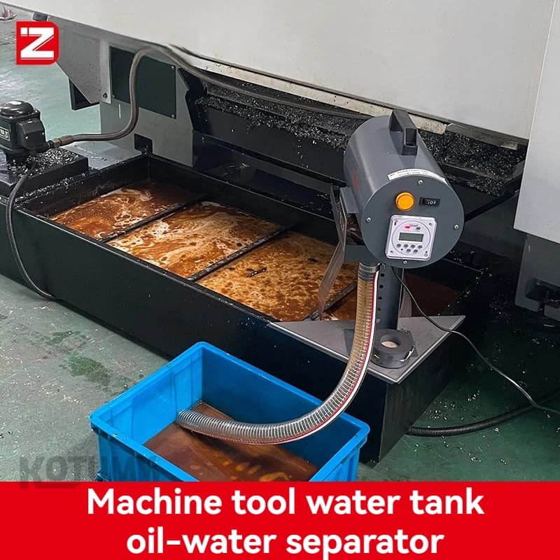 Macchina Raschiatrice Industriale per Olio, Separatore Olio-Acqua con Nastro in Acciaio, Attrezzatura per Rimozione Olio Flottante per Costruzioni Edili