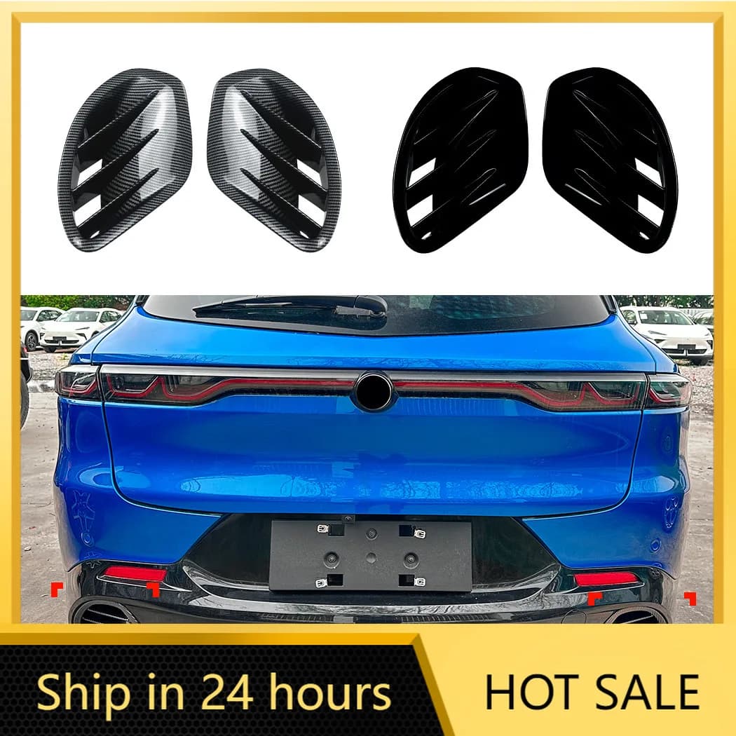 Car Stickers Applicable To Alfa Romeo Tonale 2023+ Rear Tuyere Wind Cutter Car Sticker Exterior Decoration Cross-border Modifica