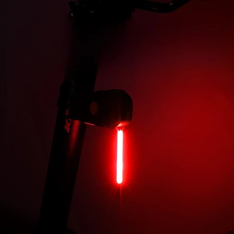 Luci Posteriori per Bicicletta con Effetto Acqua Corrente, Ricaricabili, per Mountain Bike e Bici da Strada, Impermeabili, LED Lampeggianti