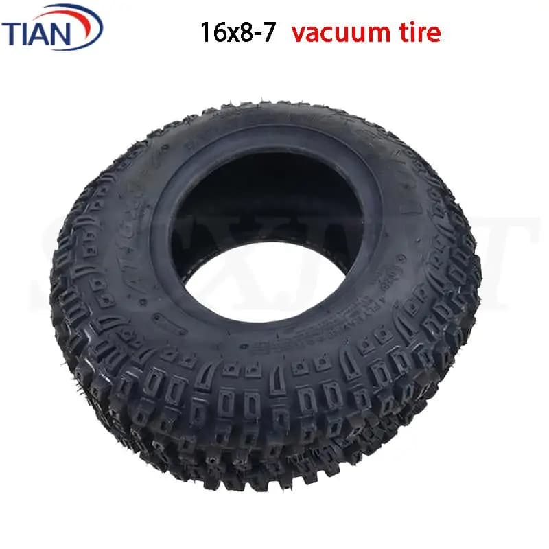 Pneumatici Universali 16X8-7 con Mozzo Ruota per Applicazioni ATV, UTV, Kart e Auto Turistiche