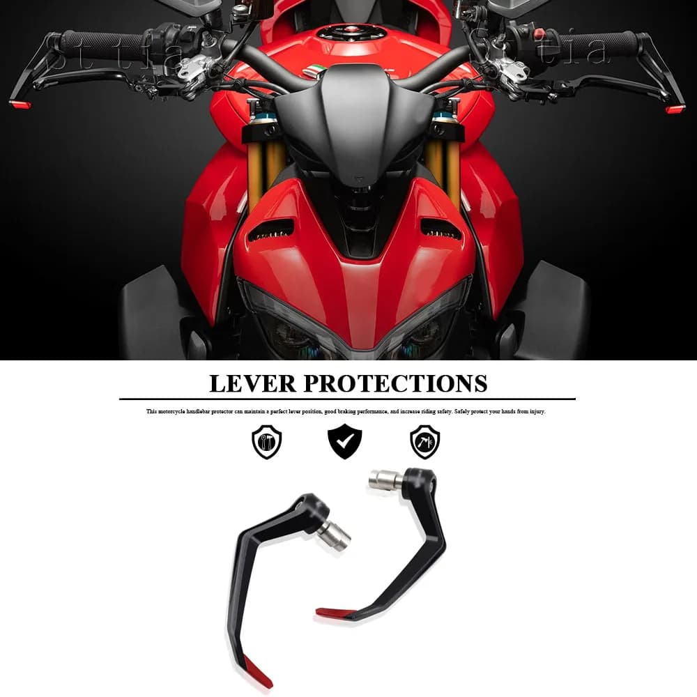 Per DUCATI Streetfighter V2 V4 S SP STREETFIGHTER V2 V4 V4S V4SP Nuovo Paramano CNC per Moto, Protezione Leva Freno e Frizione