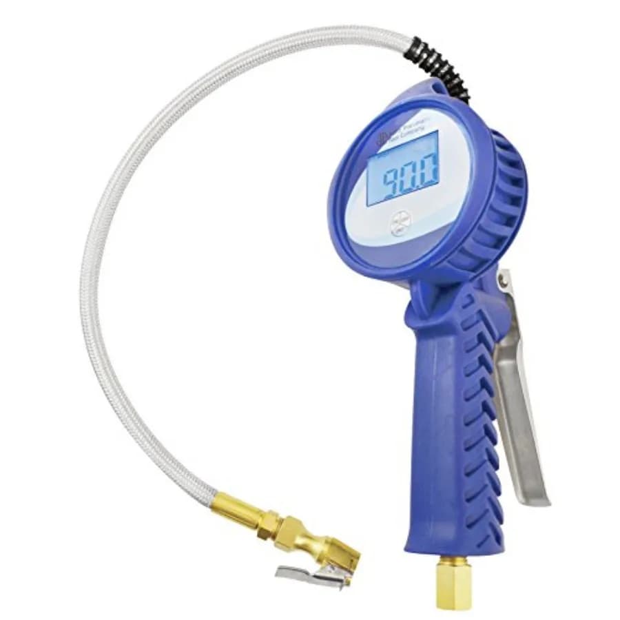 Gonfiatore Digitale per Pneumatici Astro Pneumatic Tool 3018 da 3,5 Pollici con Tubo Flessibile