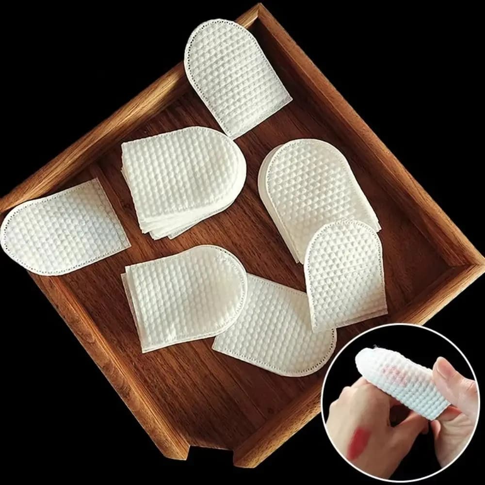 120 pz/borsa Tasca A Forma di U Tampone di Cotone Pulizia Orale Sacchetto di Cotone Rimozione Pad Trucco Dischetti di Cotone Per Il Viso Morbido Tampone Cosmetico
