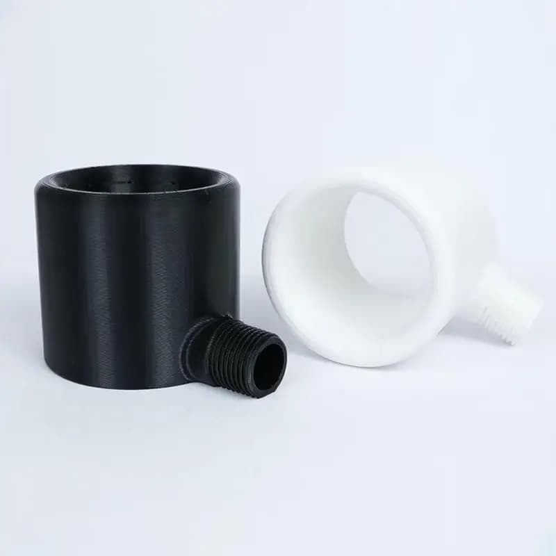 New Shower Head Powerful Supercharging Hydromassage 360-Degree Ring Water Spray Spiral Nozzle All-round Cleaning Shower Head