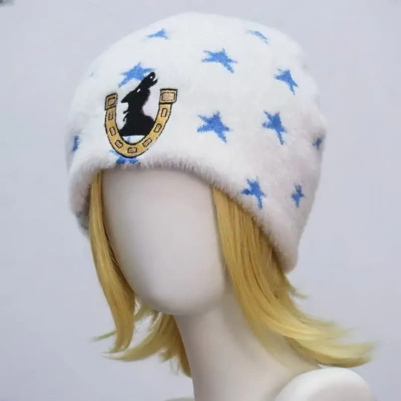Cappello Peluche Anime JoJo Bizarre Adventure, Simpatico Accessorio per Cosplay Cartoon Y2K, Copricapo The Spice Girls, Cappellini per Coppie, Regali per Festival