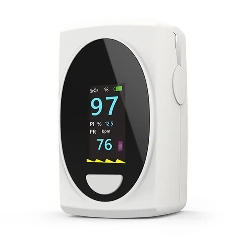 Oximeter from HealthTree finger, Portable Oxygen Monitor for Domestic Use, Oxygen Sensor in Blood, Digital Oximeter from finger