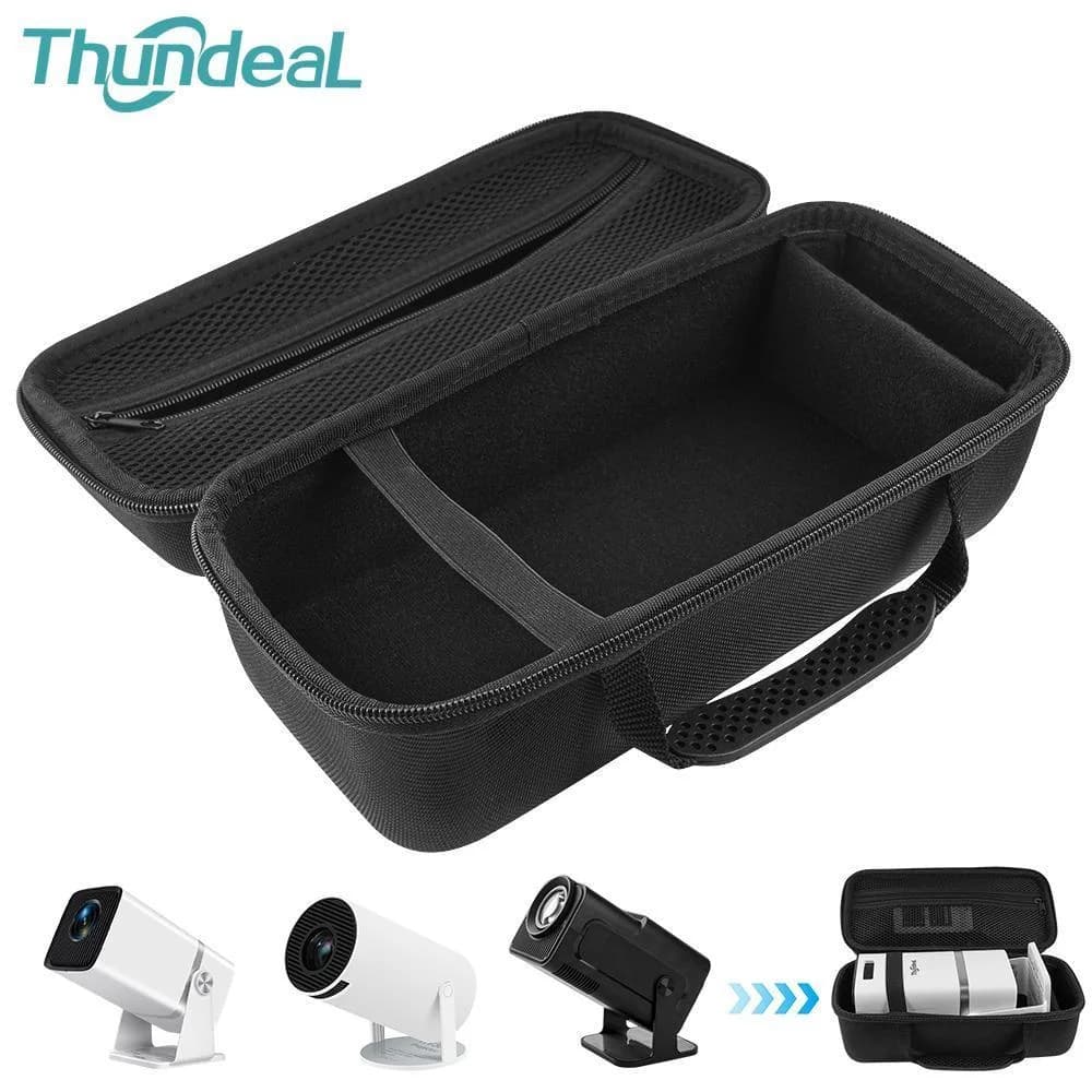 ThundeaL Mini Custodia per proiettore Custodia da viaggio per proiettore per protezione TD80W Borse da trasporto per protezione HY300 Pro HY320