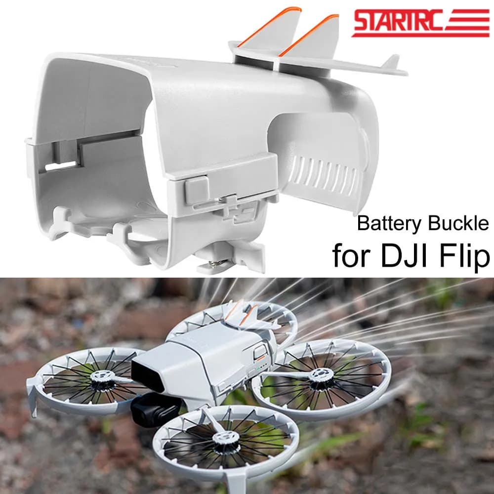 STARTRC for DJI Flip Battery Anti-drop Buckle Plastic Tail Wing Battery Fixed Buckle Drone Accessories
