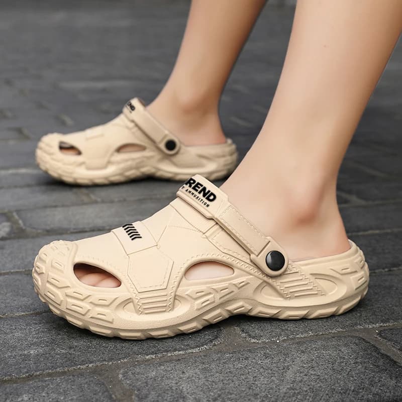 Sandali EVA da uomo estivi con suola morbida per scarpe da spiaggia all'aperto per sport casual da uomo Pantofole da giardino Zoccoli Scarpe Sandali da uomo