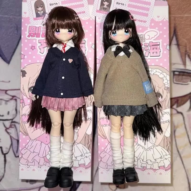 Miralab Action Figure BJD Originale Scala 1/6 Blind Box - Don't Touch My Bangs - Sorpresa Misteriosa, Statuetta da Collezione di Tendenza