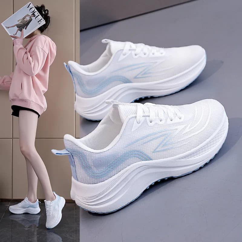 Scarpe Sportive da Donna Primavera 2026, Comode e Versatili con Blocchi di Colore, Sneakers Traspiranti per Donne Attive