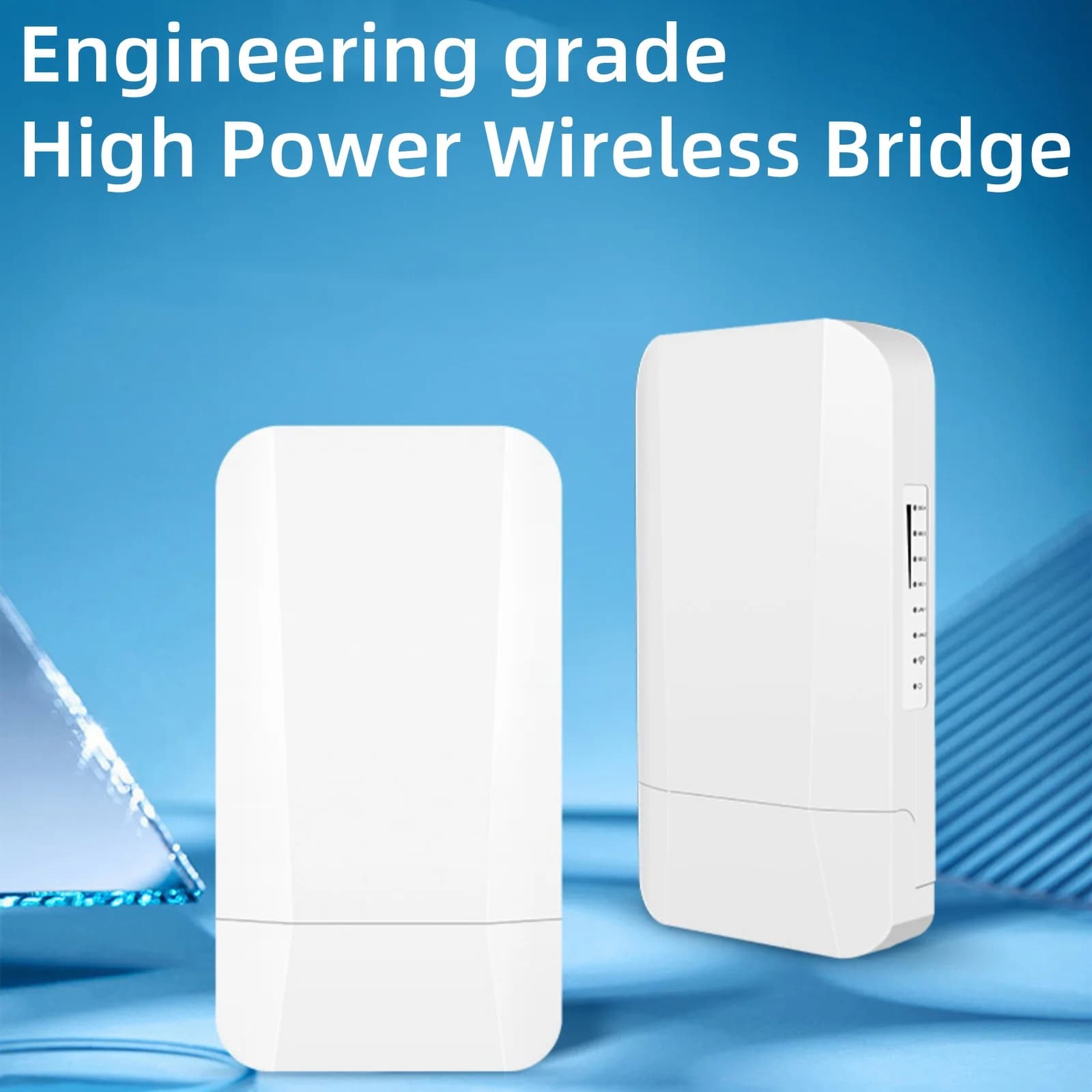 Router Wifi 300Mbps Ponte Wireless Esterno Ripetitore Wireless 2.4G Estensore Wifi Punto a Punto 1KM Con Porta LAN POE