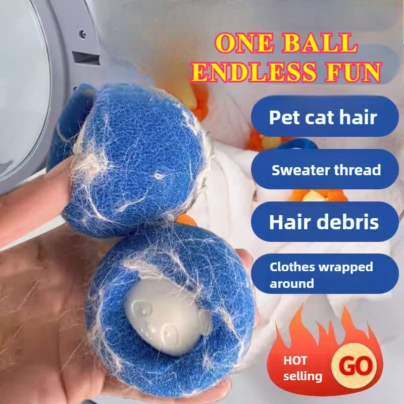 Magic Laundry Ball Lint Remover Cat Hair Remover Sticky Lint Roller Lavatrice alternativa Miracle Pet Hair Filtro Remover