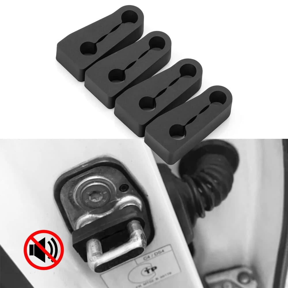 Blocco della portiera dell'auto tampone di smorzamento tampone di tenuta per non udenti fonoassorbente tappo di rumore silenzioso per Peugeot 308 508 3008 per Citroen C3 C4 C5