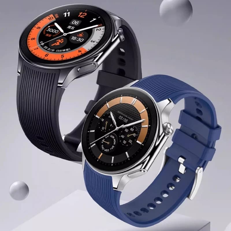 Cinturino in silicone No Gap per Oppo Watch X X2 cinturino di ricambio Correa per OnePlus Watch 2 3 2R braccialetto Smartwatch