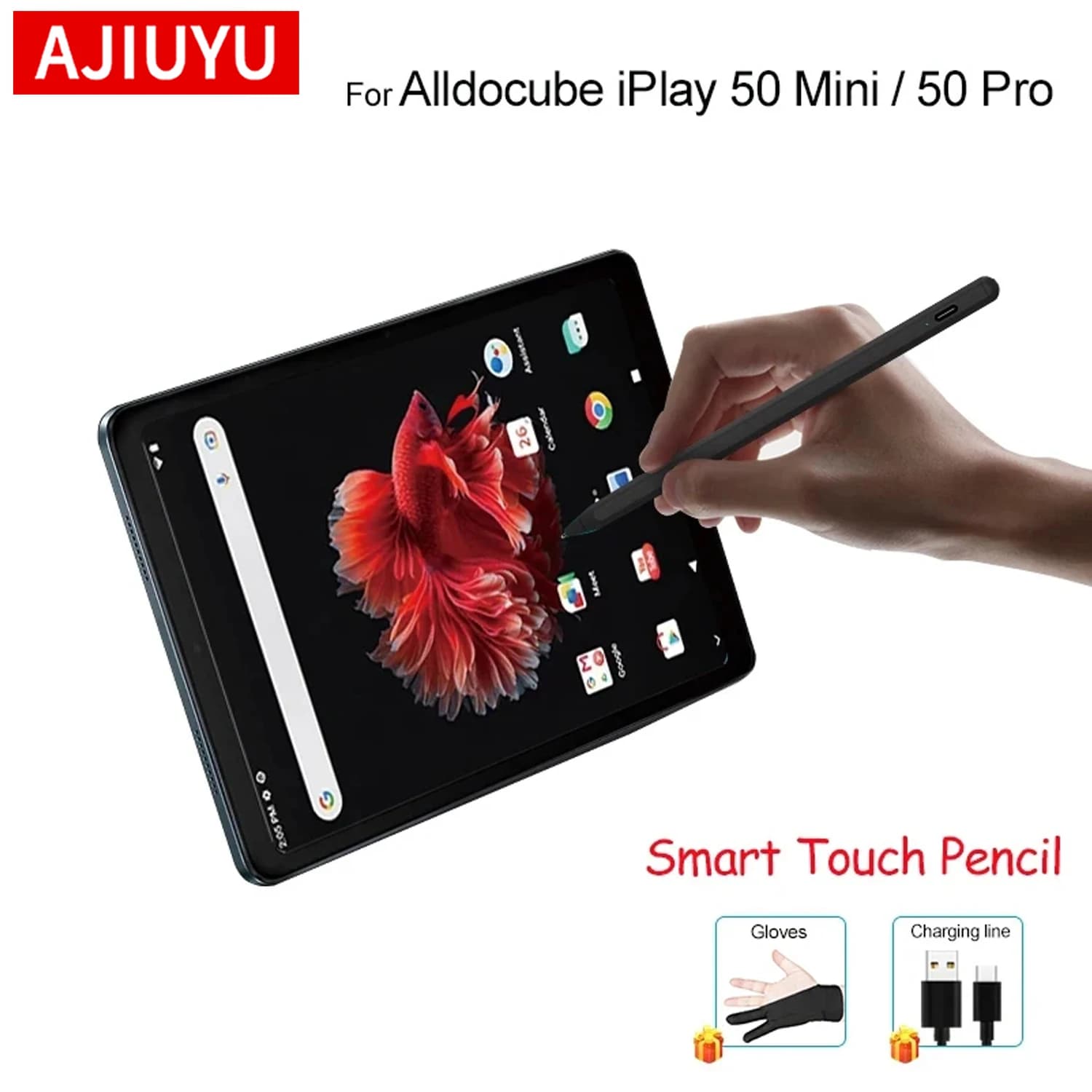 Stylus Pen for Alldocube iPlay 50 Mini 8.4" 40 50 Pro 2023 50S 10.1" iplay40 H Tablet Pen Smile X 1 X Game Touch Pencil