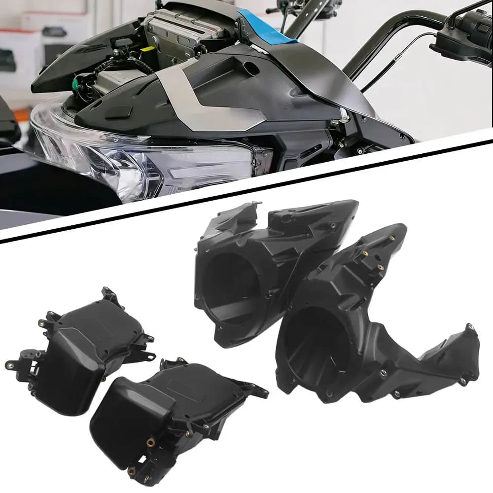 For Harley Touring Road Glide CVO/SE ST FLTRX 2023-2026 Motorcycle Inner Fairing Speaker Covers And Storage Glove Box ,1 Set