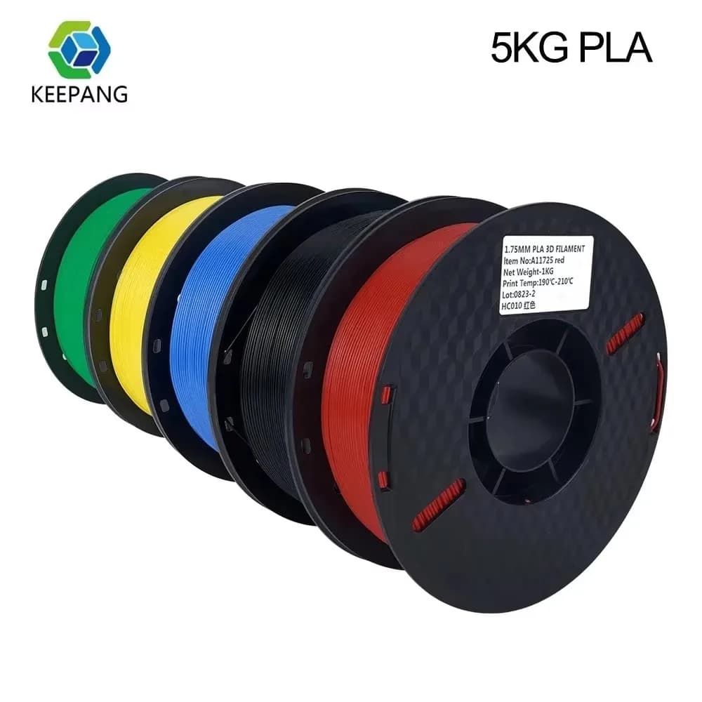 5KG Mix Colors PLA Filament 1kg 1 75mm For 3D Printer PLA Material for 3D Printing Filamento PLA 3D Printer Filament