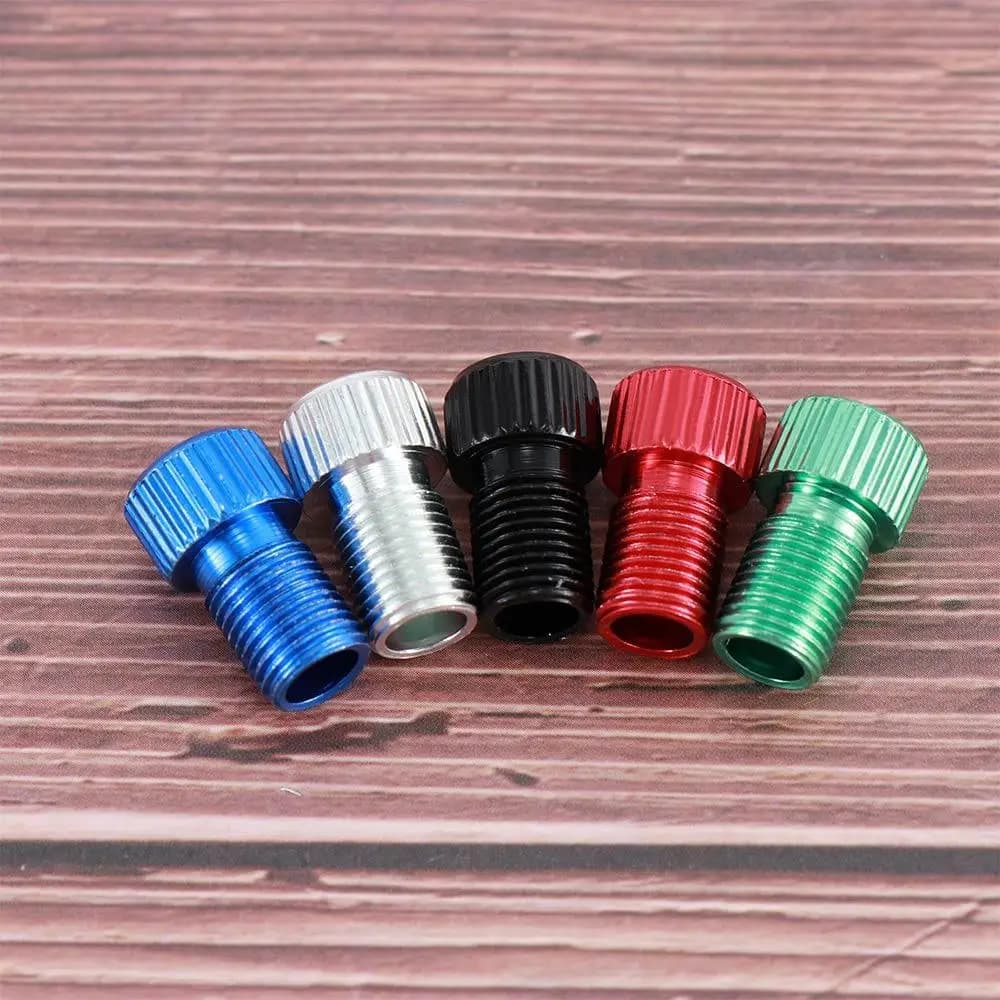 Aluminum alloy Gas Tube Bicycle Parts Bike Tire Accessory Repair Valves Valve Adapter Presta To Schrader Air Pump Converter