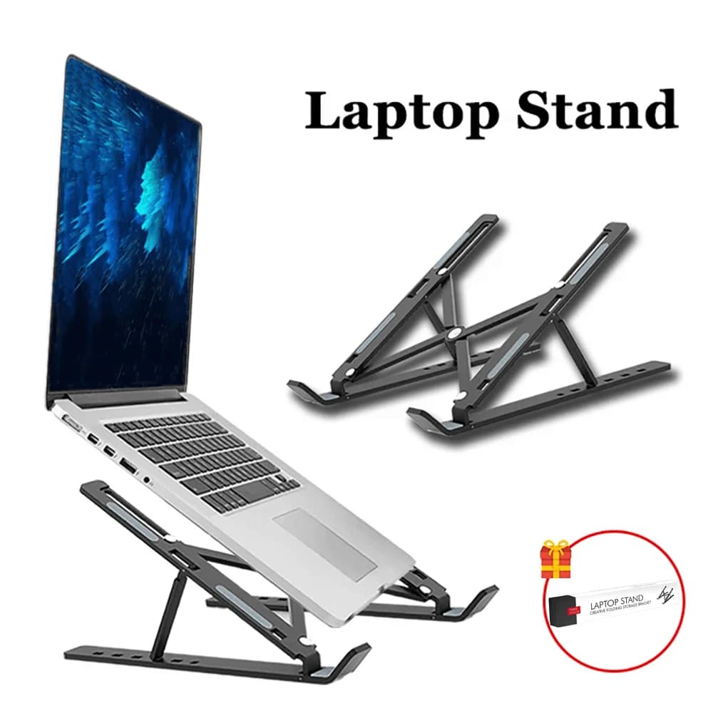 Universal Adjustable Laptop Stand Portable Foldable Tablet Computer Support Holder For Macbook Air iPad Tablets Base Accessories