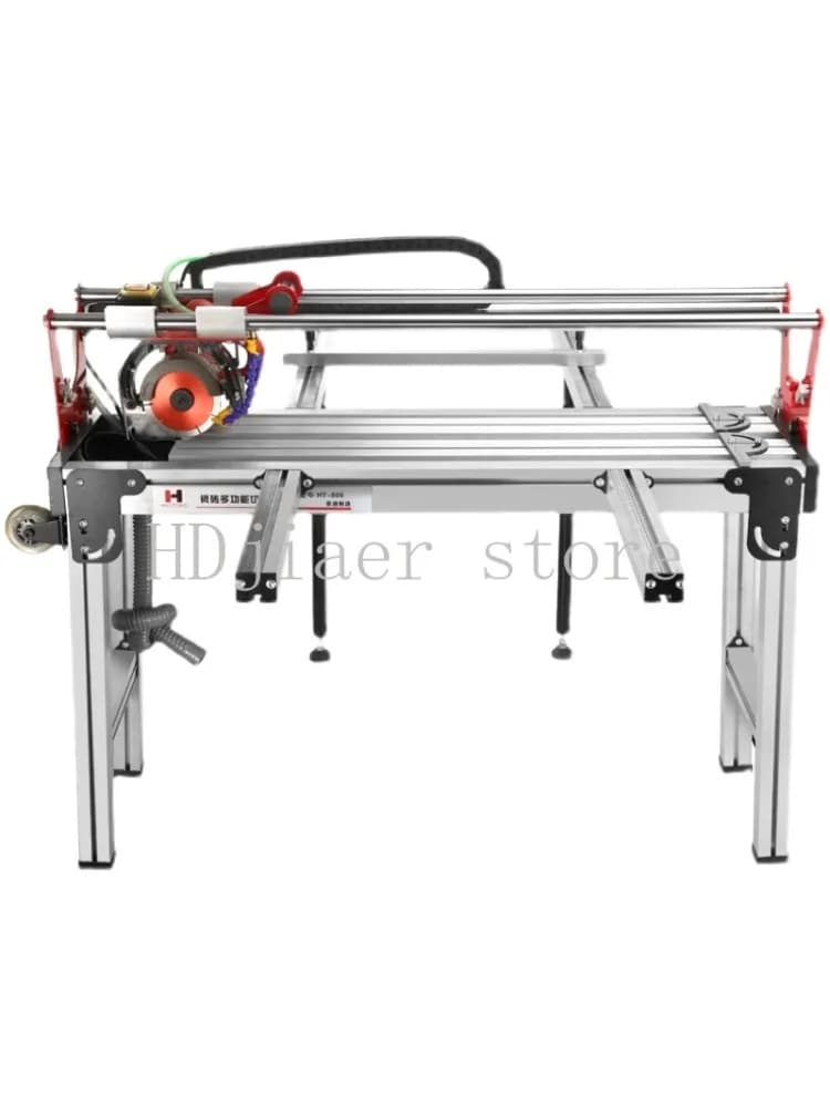 Tagliatrice multifunzionale per piastrelle, lama a spinta, taglio di marmo ad alta precisione, tagliatrice automatica manuale a 45 gradi