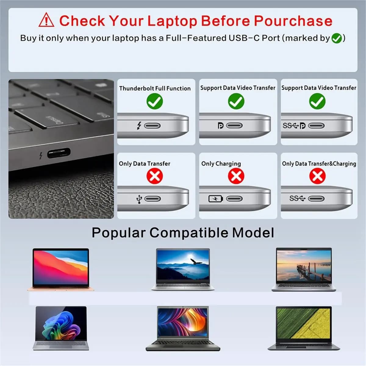 【To&On-e】 Supporto per laptop da scrivania 9 in 1 con docking station, 360 ° Rotazione 4K60Hz, 3 USB 3.0, 100W PD Ricarica per PC portatile