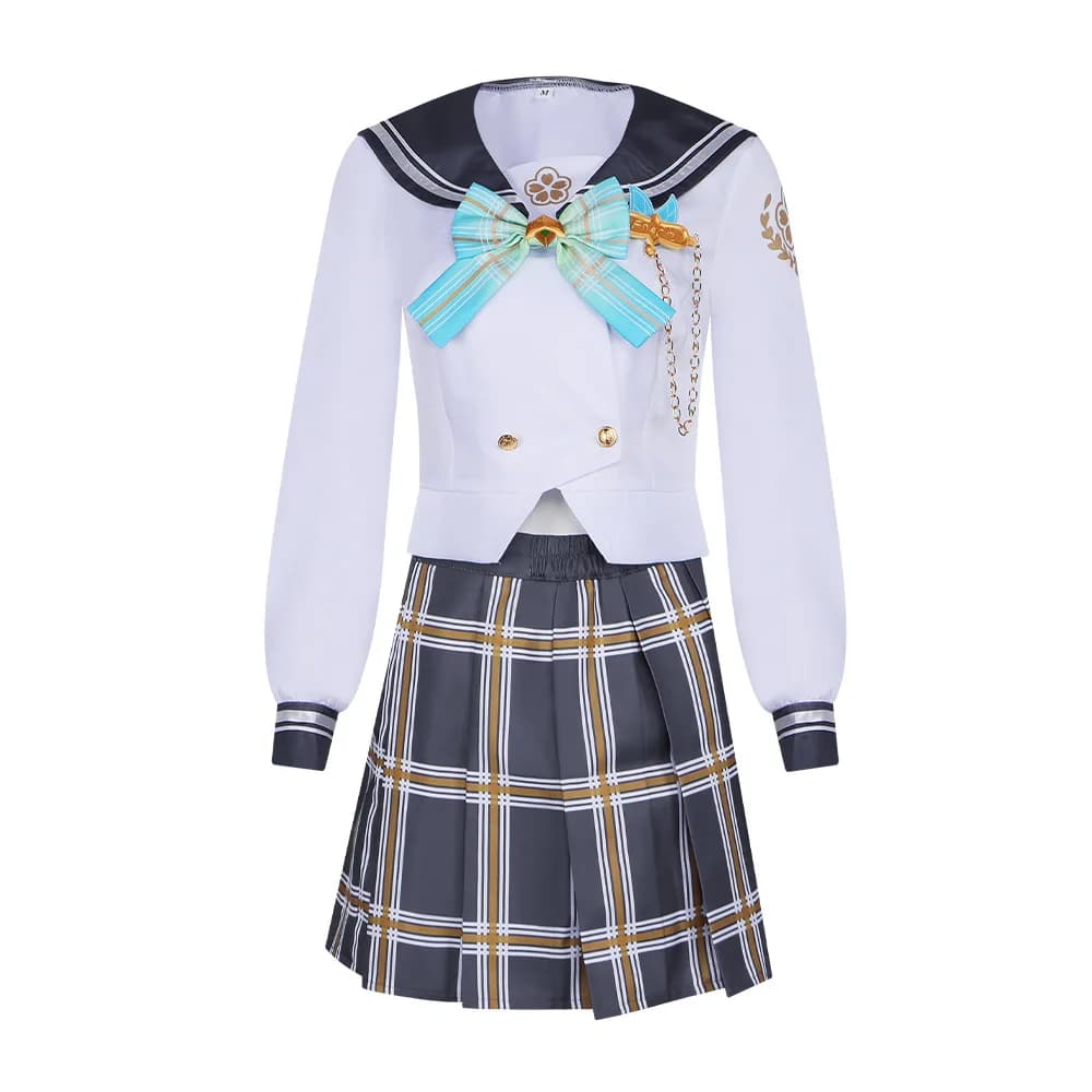 Anime JK Uniforme Cosplay Costume da spettacolo teatrale Honkai: Star Rail Firefly Vestito cosplay Haruka Morishita Uniforme