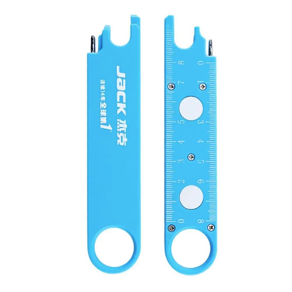 Kit di strumenti per cucire magnetici con infila ago anti-piccola Jack di terza generazione con righello e portaoggetti Accessorio per cucito domestico multifunzione