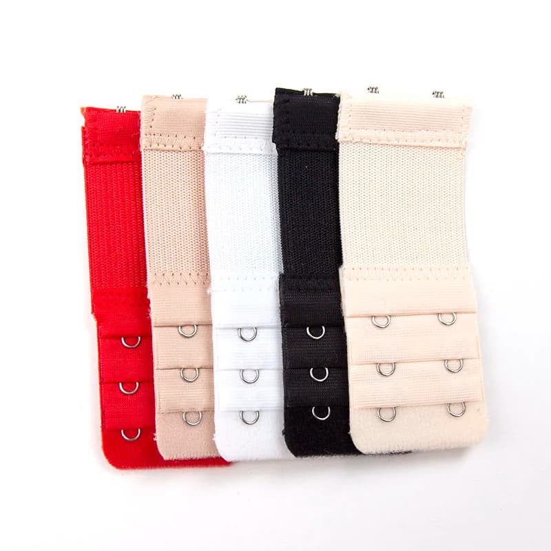 5 pz/set 2 Ganci Reggiseno Extender Strap Donna Reggiseno Elastico Estensione Cinghia Gancio Clip Cintura Regolabile Fibbia Intimo Accessori