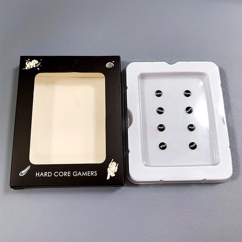 1 Confezione di Pattini per Mouse in Vetro Nero, Adesivi Universali Antiscivolo per Mouse da Gaming