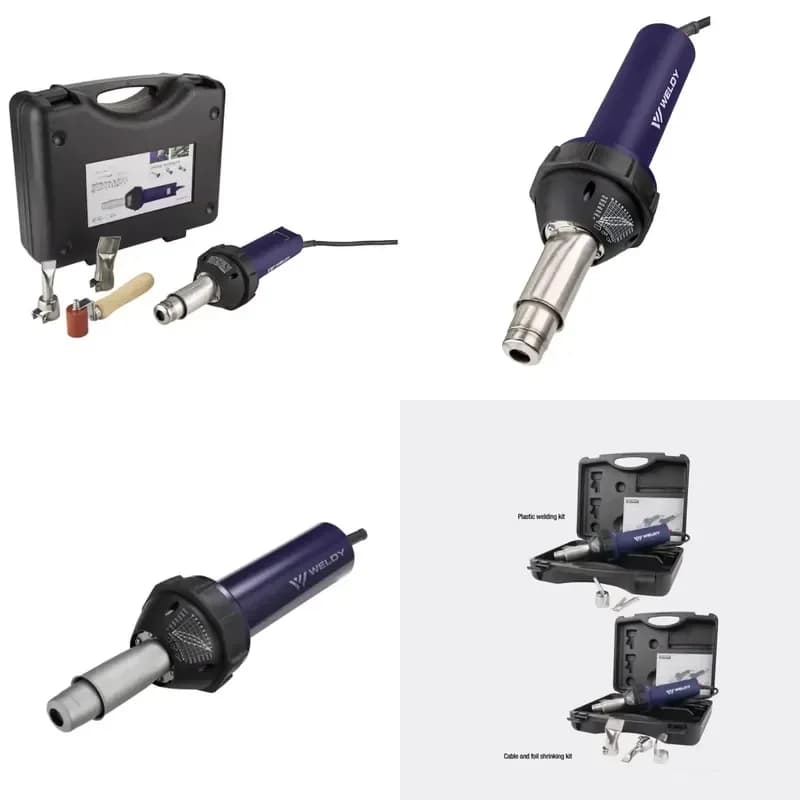 HT1600 Energy Welding Machine for Industrial Grade Hand Tool Advertising Banner PVC Plastic Welding Heat Gun