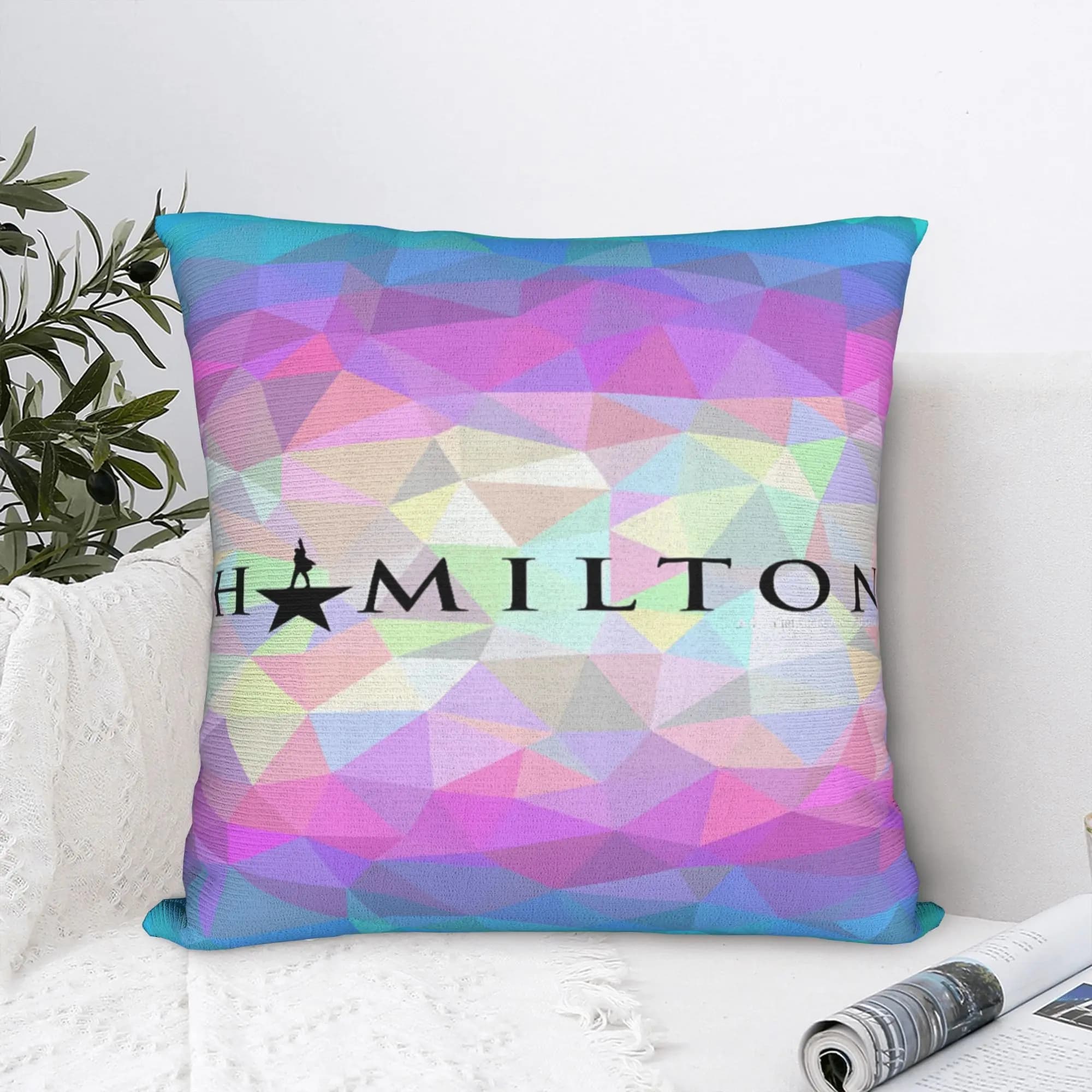 Hamiltons the Musical Pillow Cover Funny Pillow Case For Sofa Home Decoration Comfy Pillowcases Gift