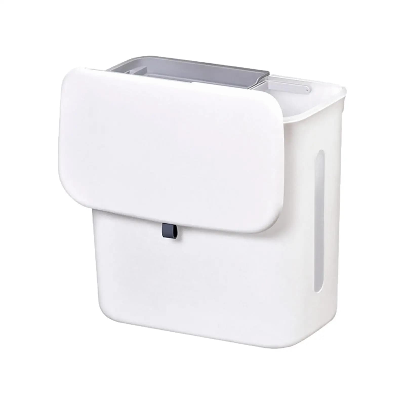 Hanging Kitchen Waste Bin 9L with Lid Recycle Sorting Trash Bin Bathroom