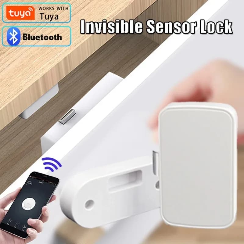 Tuya Smart Lock Home File Cabinet Cassetto per mobili Serratura elettronica APP wireless Bluetooth Serrature invisibili senza chiave con gateway