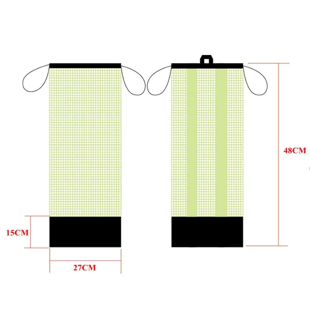 Underwater equipment mesh bag, large backpack with drawstring to store snorkeling and swimming tools