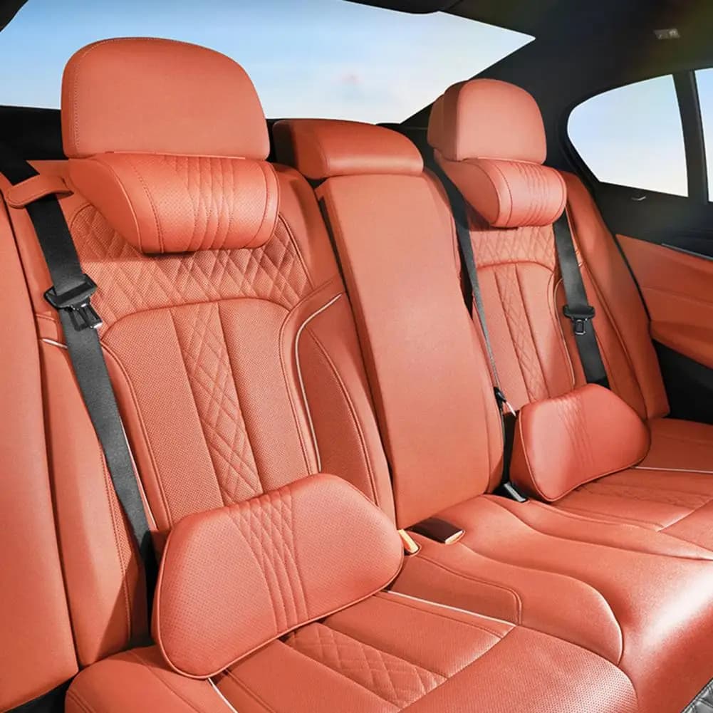Automotive Accessories for Long Distance Driving Universal Memory Foam Car Headrest Neck Pillow Ergonomic Auto Neck for Long