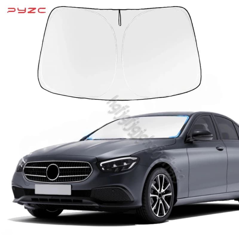 Parabrezza dell'auto Parasole Coperture Visiere Auto Finestra Anteriore Protezione Solare Per Mercedes Benz Classe A/B/C/E/S GLC/GLA Parasole