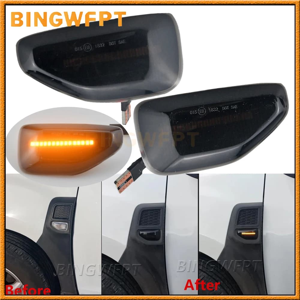 2 Pezzi Indicatori Laterali LED Dinamici, Luci di Direzione a Freccia per Dacia Logan MCV II 2013-2020