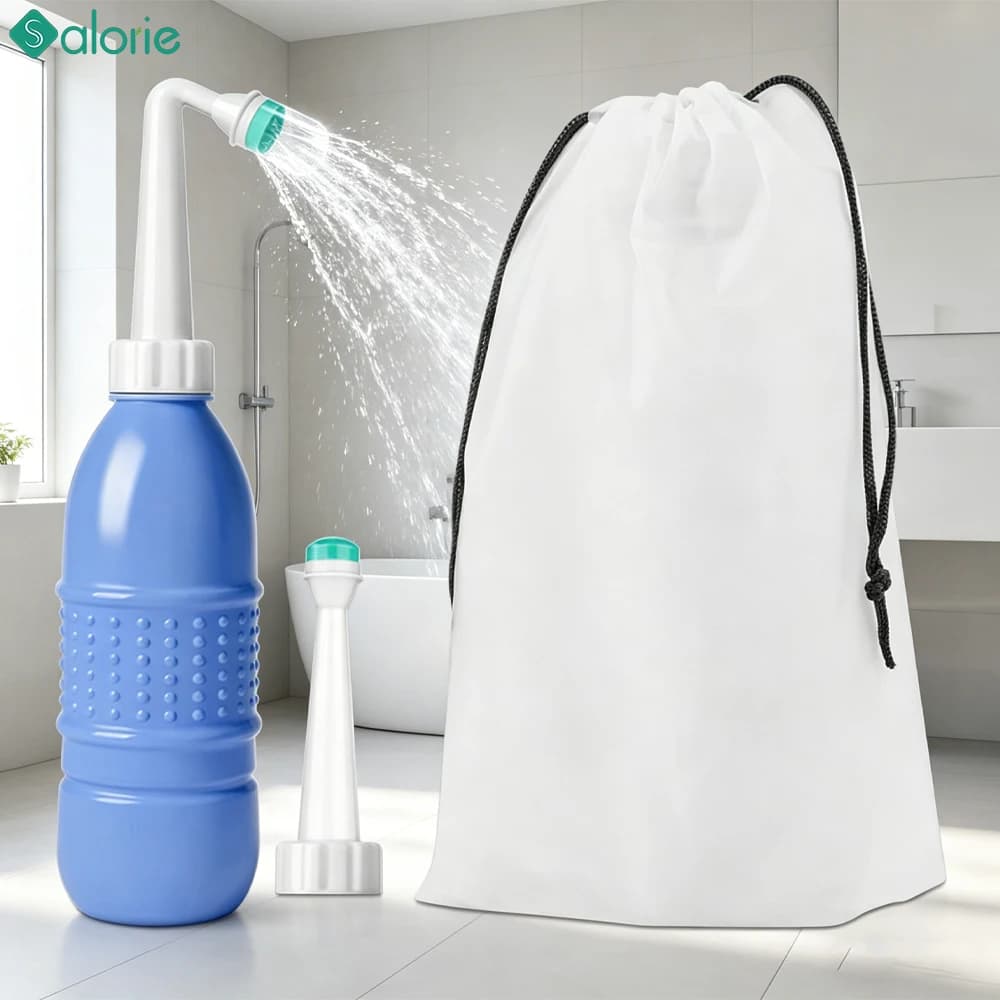 500ml Peri Bottle Portable Bidet Hand Held Travel Bidet Sprayer Jet Spray Bottle for Toilet Postpartum and Perineal Care Bidet