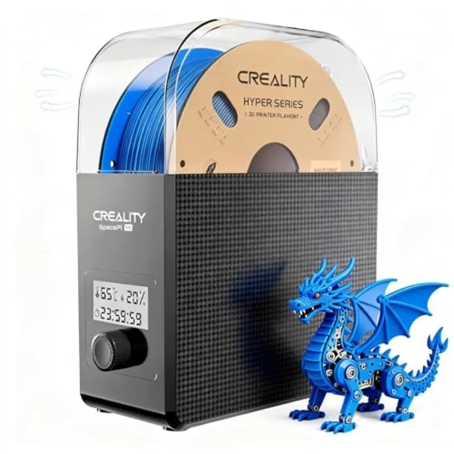 New 3D Creality Space Pi SE 360 Printer Updated 2026 ° 65W PTC Filament Dishydrator for PLA, ABS, PETG, PA