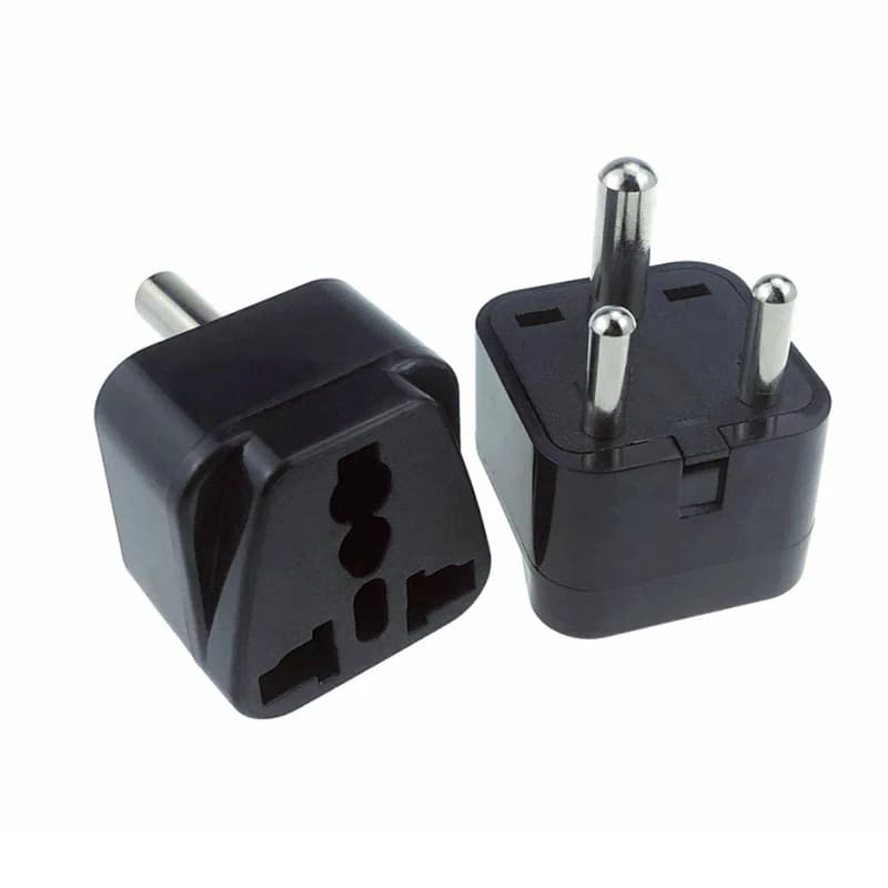 1/5/10PCS Sud Africa spina 10A AC 250V Tipo M grande rotondo 3 pin India conversione spina di alimentazione adattatore viaggio Pakistan convertito