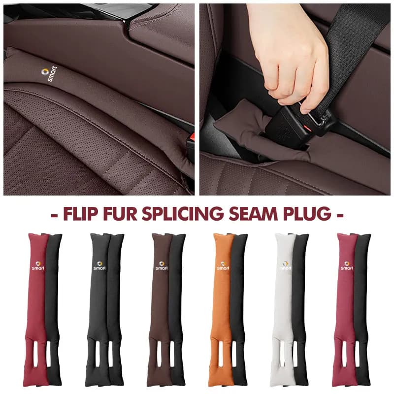 Leak-proof Car Seat Gap Filler Side Slot Filling Strip Seam Plug For Smart EQ Cabrio Crossblade ROADSTER City-Coupe 452 454