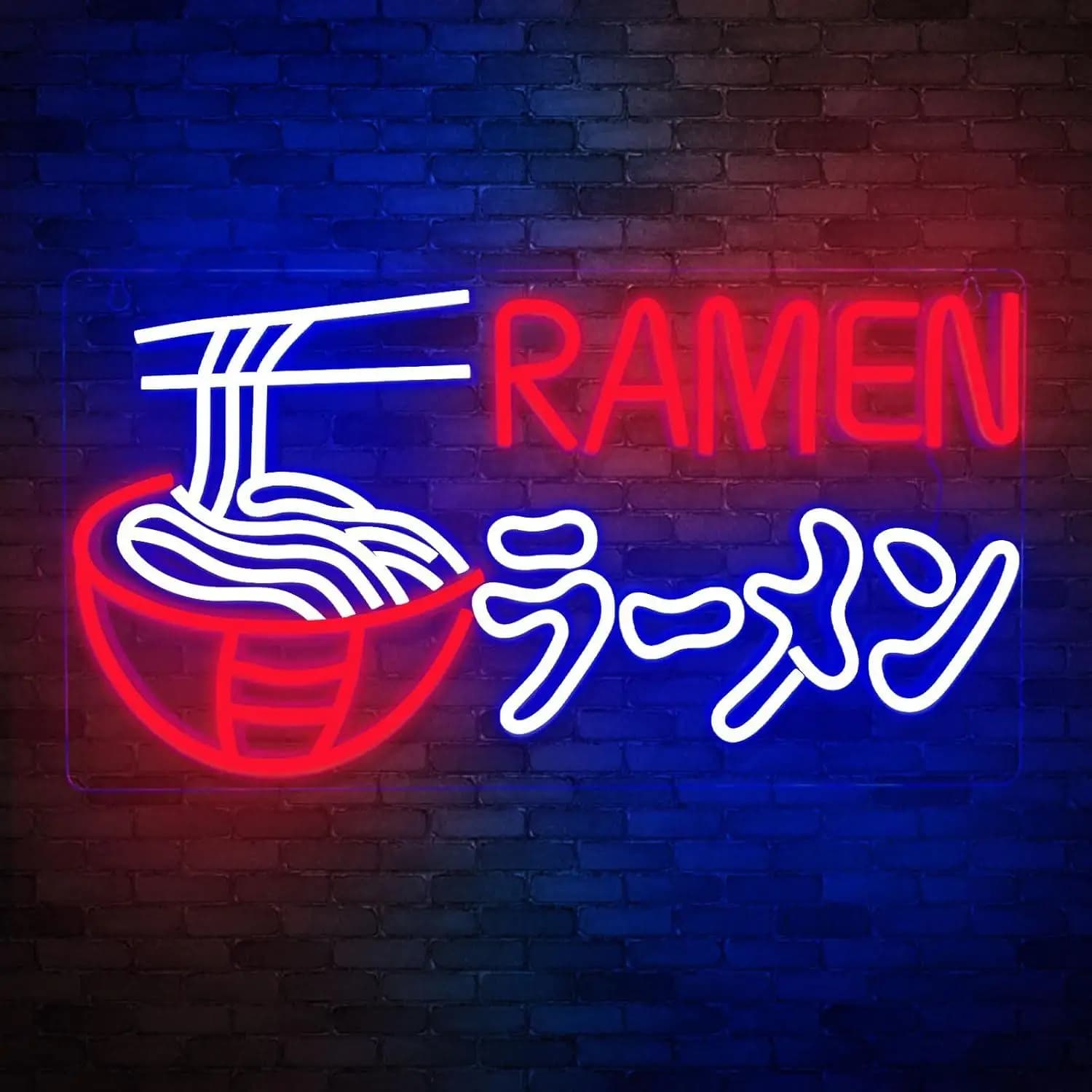 Insegna al Neon Ramen, Luce al Neon per Noodles Giapponesi, per Negozi di Alimentari, Ristoranti, Cucine, Bar, Sale da Pranzo, Decorazioni, Regali di Natale