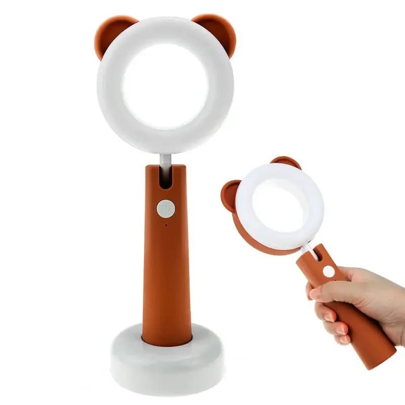Lampada da lettura per bambini Lampada da tavolo con timer angolare per protezione degli occhi a LED Spegnimento automatico Lampada da tavolo da studio ricaricabile tramite USB